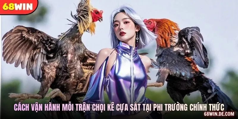 Cách vận hành mỗi trận chọi kê cựa sắt tại phi trường chính thức